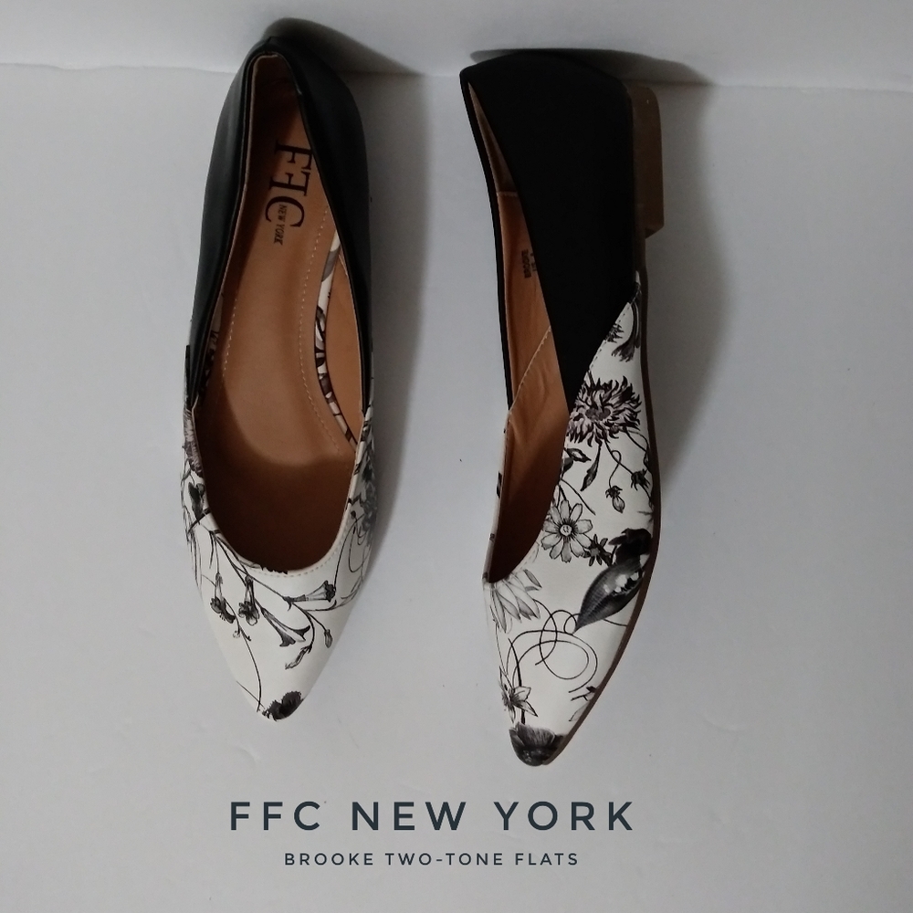 FFC NEW YORK-Brooke Two-Tone Flats